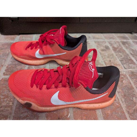 Nike Kobe Hot Lava 10 X Elite Majors Size 9 Mens Red Low Sneaker - Picture 1 of 10